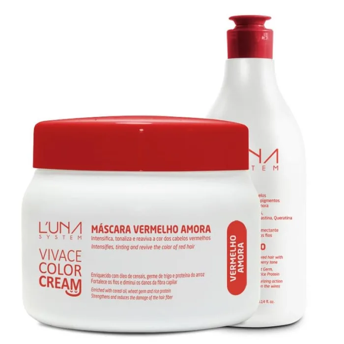 Vitacharm Condicionador Rary Color Vermelho Intenso 400ml