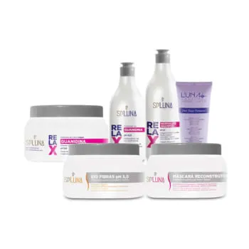 Luna Relax - Kit 6 Produtos (Hidróxido de Cálcio 500g)